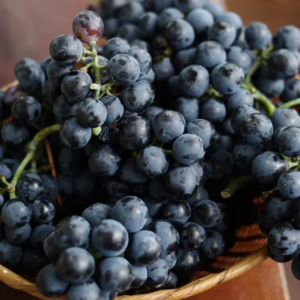 black grapes